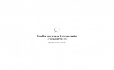 oreskovicclinic.com screenshot