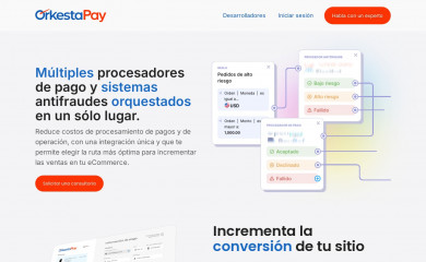 orkestapay.com screenshot