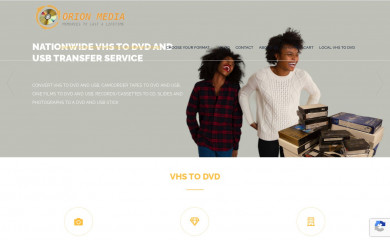 oriondvd.co.uk screenshot