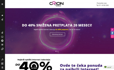 oriontelekom.com screenshot