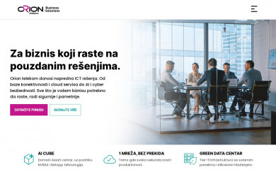 oriontelekom.com screenshot