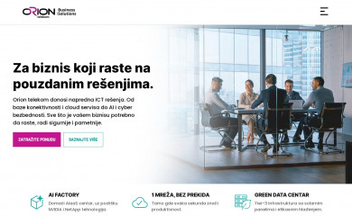 oriontelekom.com screenshot