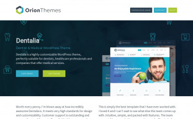 http://orionthemes.com/dentalia screenshot