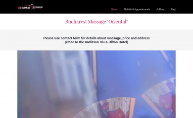 oriental-massage.ro screenshot
