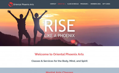 orientalphoenixarts.com screenshot