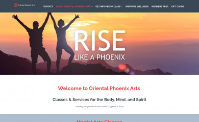 orientalphoenixarts.com screenshot