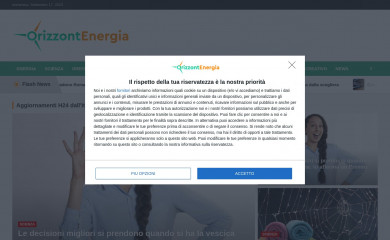 orizzontenergia.it screenshot