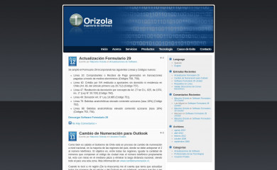 orizola.cl screenshot