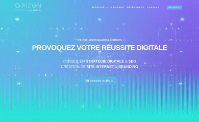orizon-digital.fr screenshot