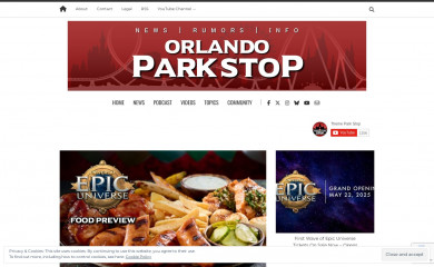 orlandoparkstop.com screenshot