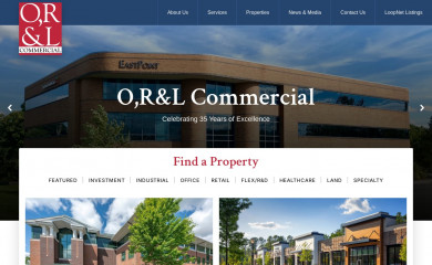 orlcommercial.com screenshot