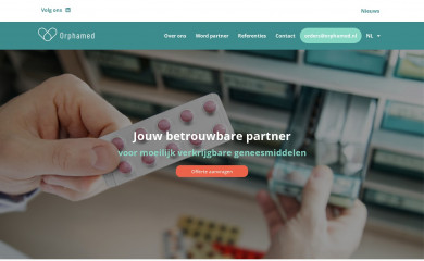 orphamed.nl screenshot