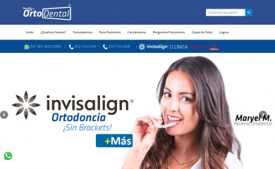 ortodental.com.mx screenshot