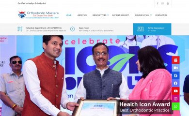 orthodonticmasters.com screenshot