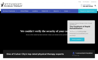 orthosportpt.net screenshot