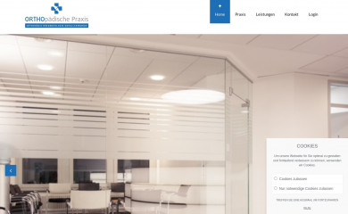orthopaede-in-bremen.de screenshot