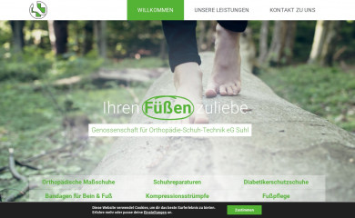orthopaedie-suhl.de screenshot