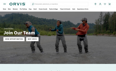 orvisjobs.com screenshot