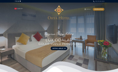 oryahotel.com screenshot