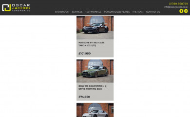 oscarjacobs.co.uk screenshot