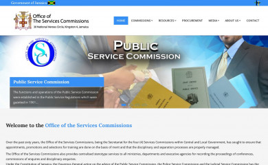 osc.gov.jm screenshot