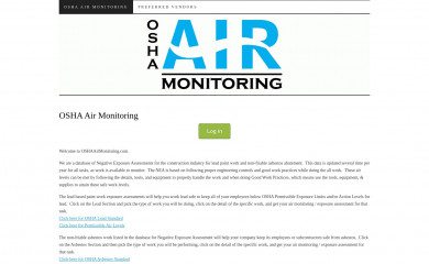 oshaairmonitoring.com screenshot