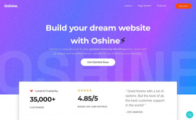 Oshin | Shared by VestaThemes.com screenshot
