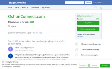 oshunconnect.com screenshot