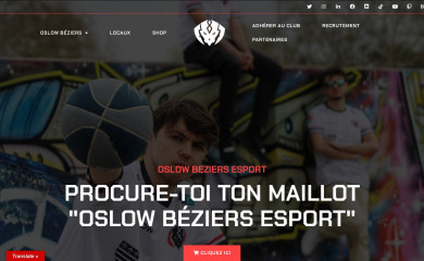 oslowesport.fr screenshot