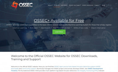 ossec.net screenshot