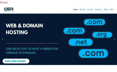 osrwebservices.com screenshot