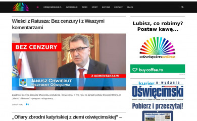 oswiecimonline.pl screenshot