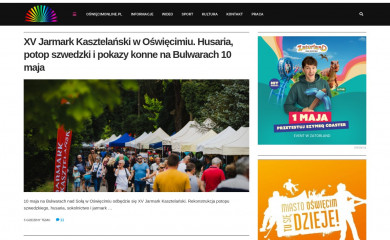 oswiecimonline.pl screenshot
