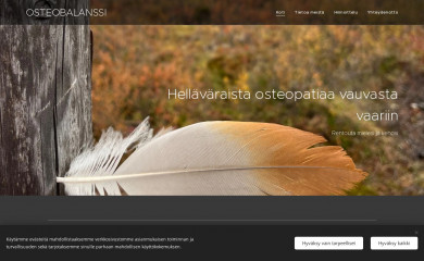 osteobalanssi.fi screenshot