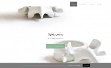 osteopathelille.fr screenshot