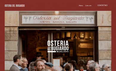 osteriadelbugiardo.it screenshot
