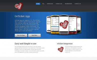 osticketapp.com screenshot