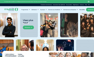 osullivan.edu screenshot