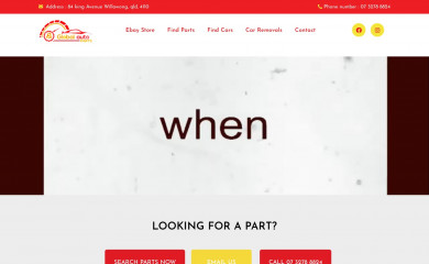 a1globalautoparts.com.au screenshot