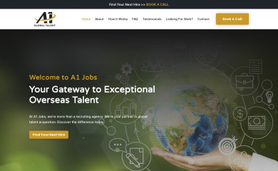 a1jobs.com screenshot