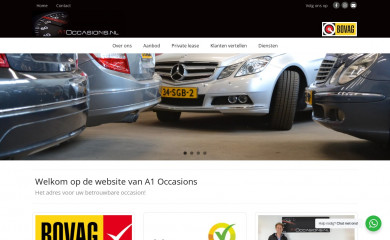a1occasions.nl screenshot