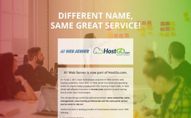a1webserver.com screenshot