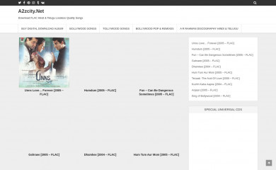 a2zcity.net screenshot