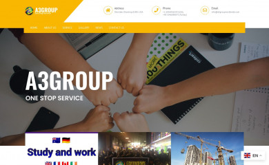a3groupworldwide.com screenshot