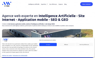 https://www.a3web.fr screenshot