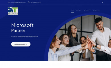 at-media.com.mx screenshot