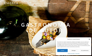 atabakajatetxea.es screenshot