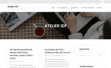 atelier-idf.org screenshot