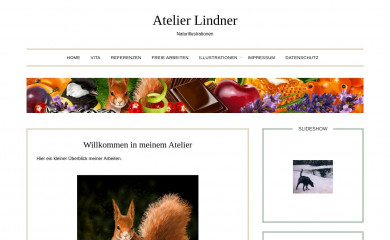 atelier-lindner.de screenshot