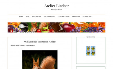atelier-lindner.de screenshot